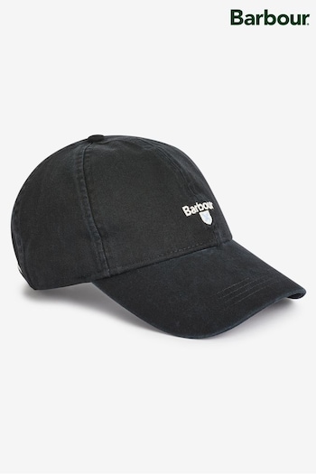 Barbour® Black Cascade Sports Cap (A88309) | £20