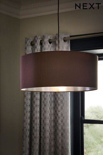 Brown Rico Easy Fit Pendant Lamp Shade (A88314) | £40