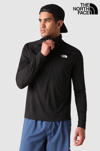 The North Face Black Flex II 1/4 Zip Sweatshirt (A88688) | £40