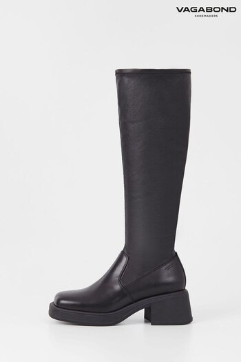 Vagabond Dorah Tall Stretch Black Boots (A88972) | £185