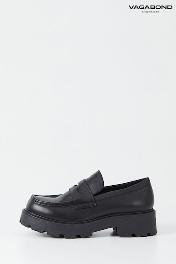 Vagabond Cosmo Penny Black Loafers (A89115) | £120