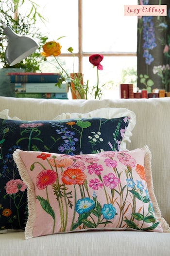 Lucy Tiffney at Atelier-lumieresShops Floral Pink Cushion (A89119) | £20