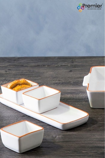 Interiors by Premier Set of 3 Calisto Dishes (A89135) | £30