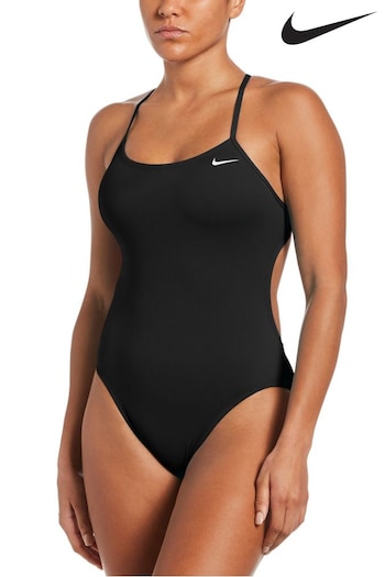Nike Black Hydrastrong Cut-Out Swimsuit (A89258) | £38