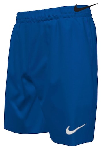 Nike foot Blue 6 Inch Essential Volley Swim Shorts (A89278) | £24