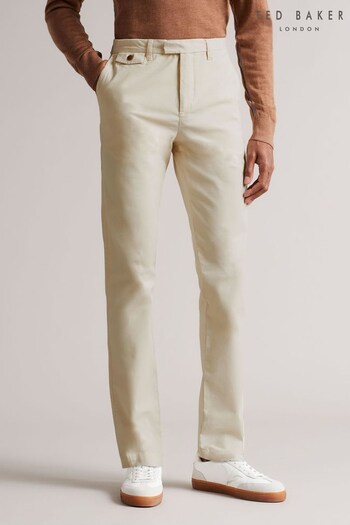 Ted Baker Genay Irvine White Fit Slim Chinos (A89293) | £90