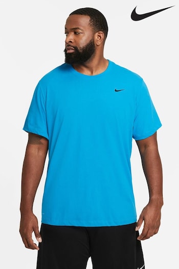 Nike Blue Dri-FIT Training T-Shirt (A89716) | £25