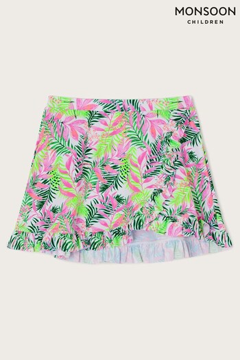 Monsoon Natural Palm Print Skirt Cover Up (A90305) | £20