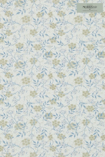 Morris & Co. Blue Jasmine Wallpaper Wallpaper (A90582) | £116