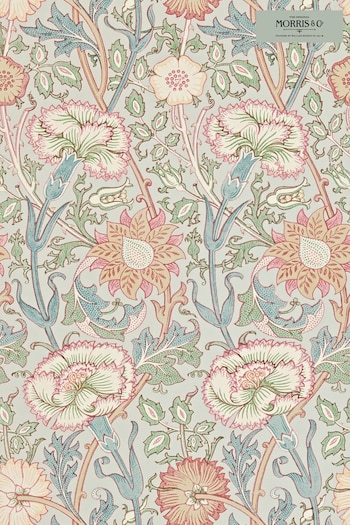 Morris & Co. Pink Pink Rose Wallpaper Wallpaper (A90856) | £101