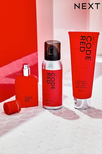Code Red 30ml Eau De Parfum, Bath and Body Gift Set (A91334) | £16
