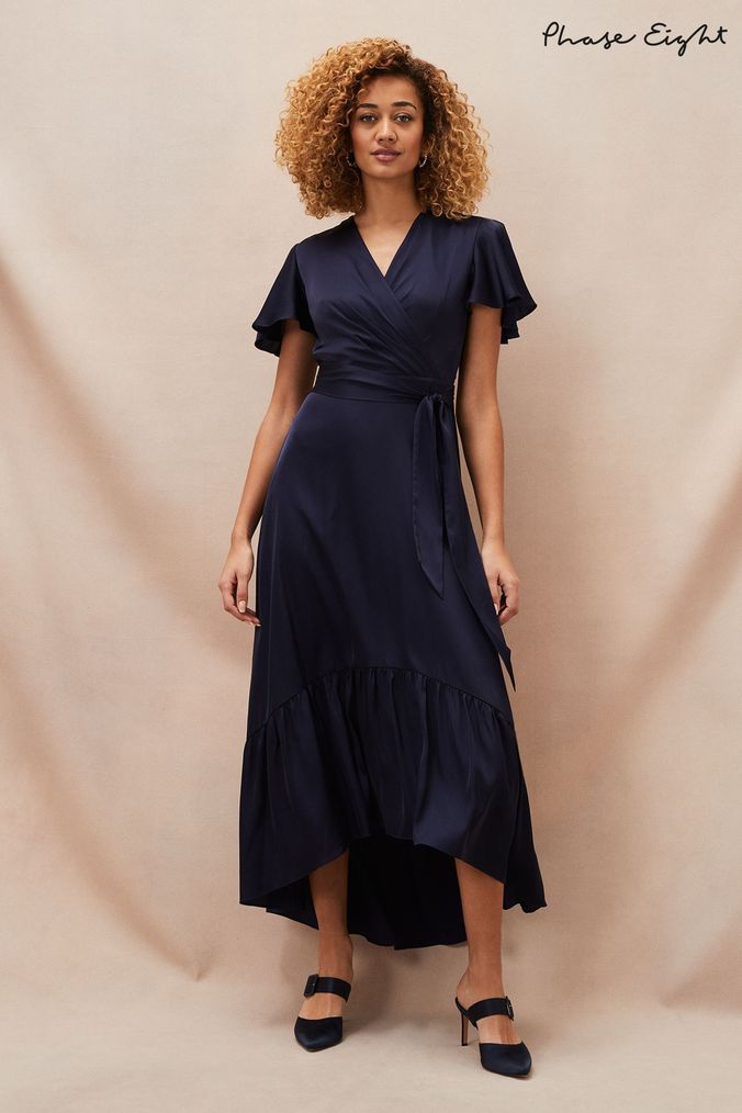 Buy Women s Wrap Short Sleeve Dresses Online Next UK
