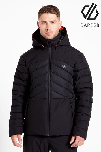 Black Dare 2b x JuzsportsShops Hitting Subzero Premium Ski Jacket (A91582) | £155
