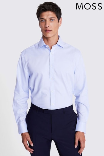 MOSS Single Cuff Dobby Tailored Fit Shirt (A91982) | £40