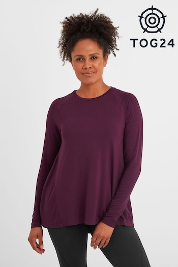 Tog 24 Womens Purple Tanton Tech T-Shirt (A93036) | £30