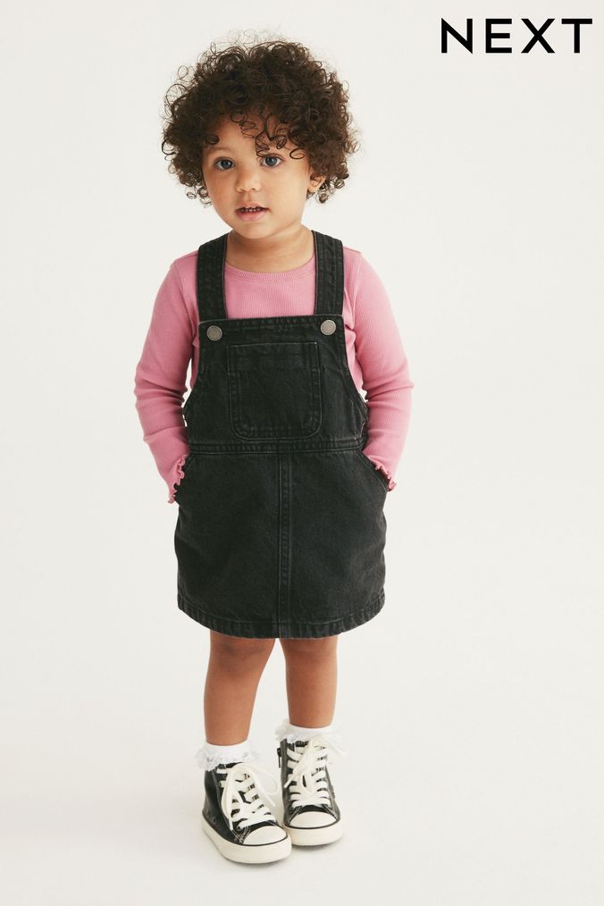 Next baby girl denim dress hot sale