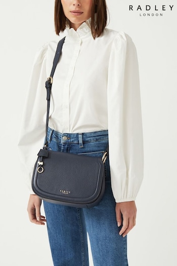 Radley London Ink Blue York Walk Cross-Body Bag (A93526) | £219