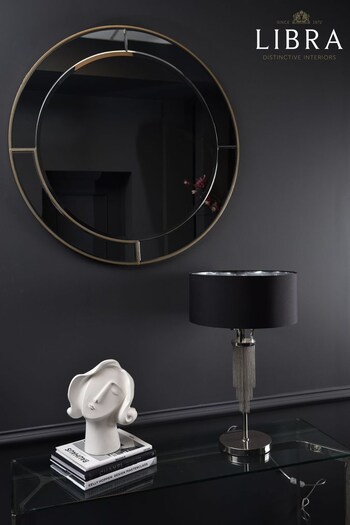 Libra Gold Gold Claridge Ecliptic Wall Mirror (A93742) | £350