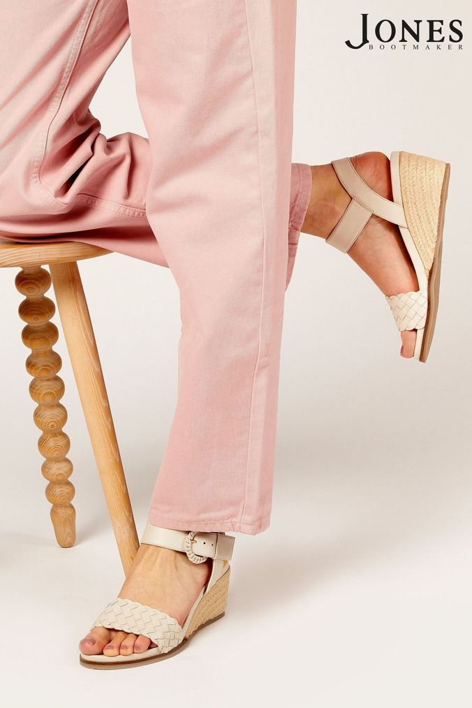 Buy Women s Sandals White Jones Bootmaker Footwear Online Next UK