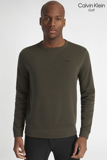 Calvin Klein Golf Green Ohio Sweatshirt (A94672) | £45