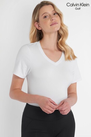 Calvin Klein Golf White Relax T-Shirt (A94692) | £25