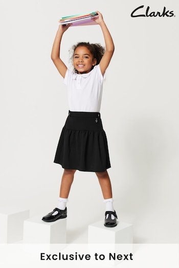 Clarks Black School Skater Skirt (A96167) | £11 - £13