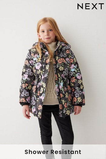 Printed Shower Resistant Padded Coat (4-16yrs) (A96465) | £36 - £46