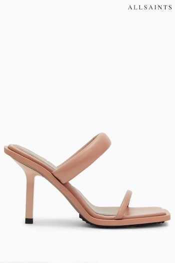 AllSaints Pink Ava Gives Sandals (A96541) | £179