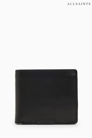 AllSaints Blyth Black Wallet (A96619) | £49