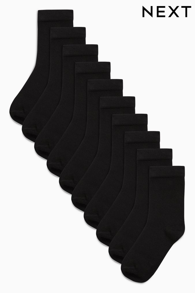 Boys black shop socks