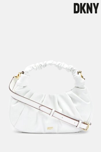 DKNY White Reese Demi Cross-Body Bag (A96894) | £152