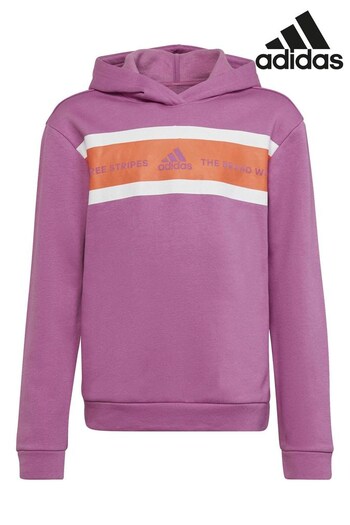 adidas Purple Warm Hoodie (A96905) | £33