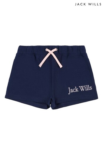 Jack Wills Blue Script Jog Shorts Bea (A97113) | £23 - £32