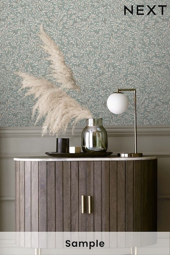 Blue Ditsy Leaf Wallpaper Paste The Wall (A97596) | £32