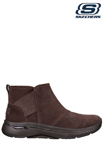 Skechers Tough Brown GO Walk Arch Fit Womens Boots (A97648) | £92