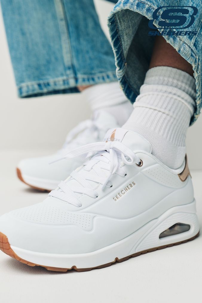 Womens white shoes uk cheap