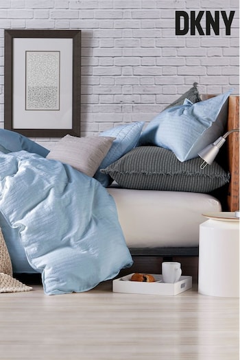DKNY Blue Comfy Ultra Soft Cotton Housewife Pillowcase (A97812) | £30