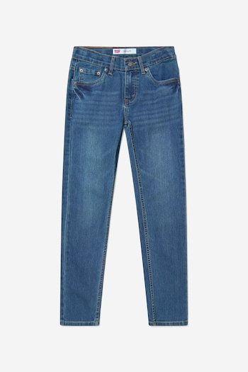 Boys Cotton Denim Slim Fit 511™ Jeans in Blue (A98240) | £8.50