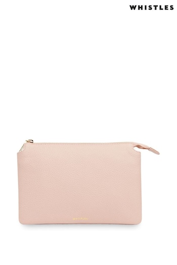 Whistles Gold Elita Double Pouch Clutch (A98250) | £75