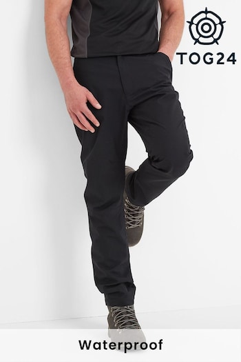 Tog 24 Dark Black Silsden Waterproof Trousers (A99035) | £60