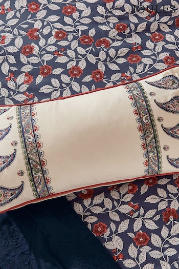 Joules Multi Tapestry Paisley Cushion (AA0720) | £40