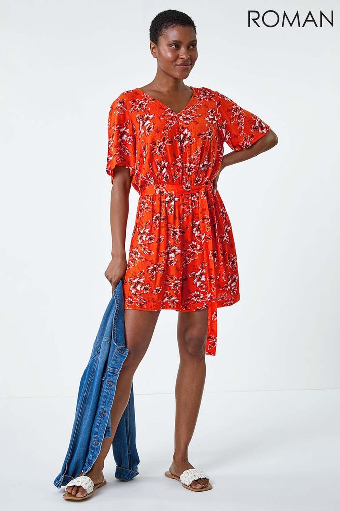 Women s Orange Playsuits Next UK