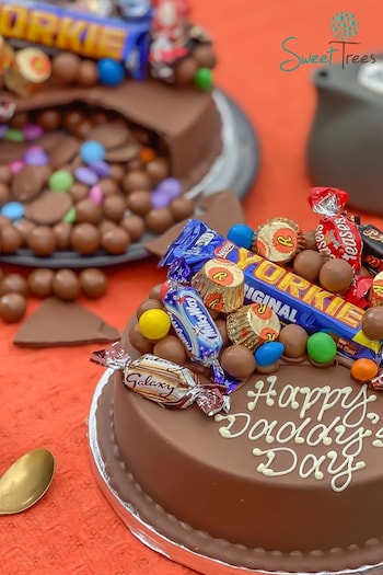 Personalised Fathers Day Smash Cake by Sweet Trees (AA1683) | £28