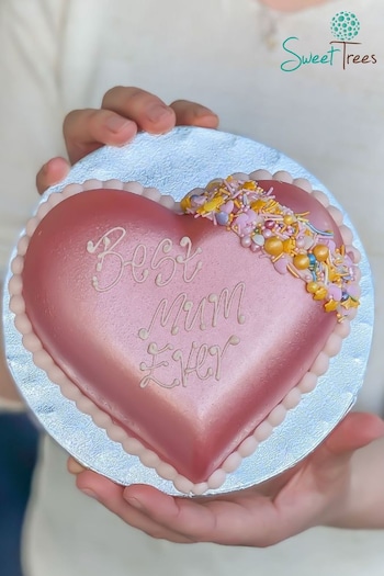 Personalised Smash Heart Chocolate by Sweet Trees (AA1704) | £35