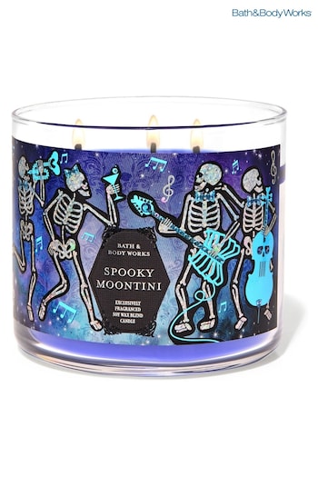 Bath & Body Works Spooky Moontini 3-Wick Candle 14.5 oz / 411 g (AA1824) | £29.50