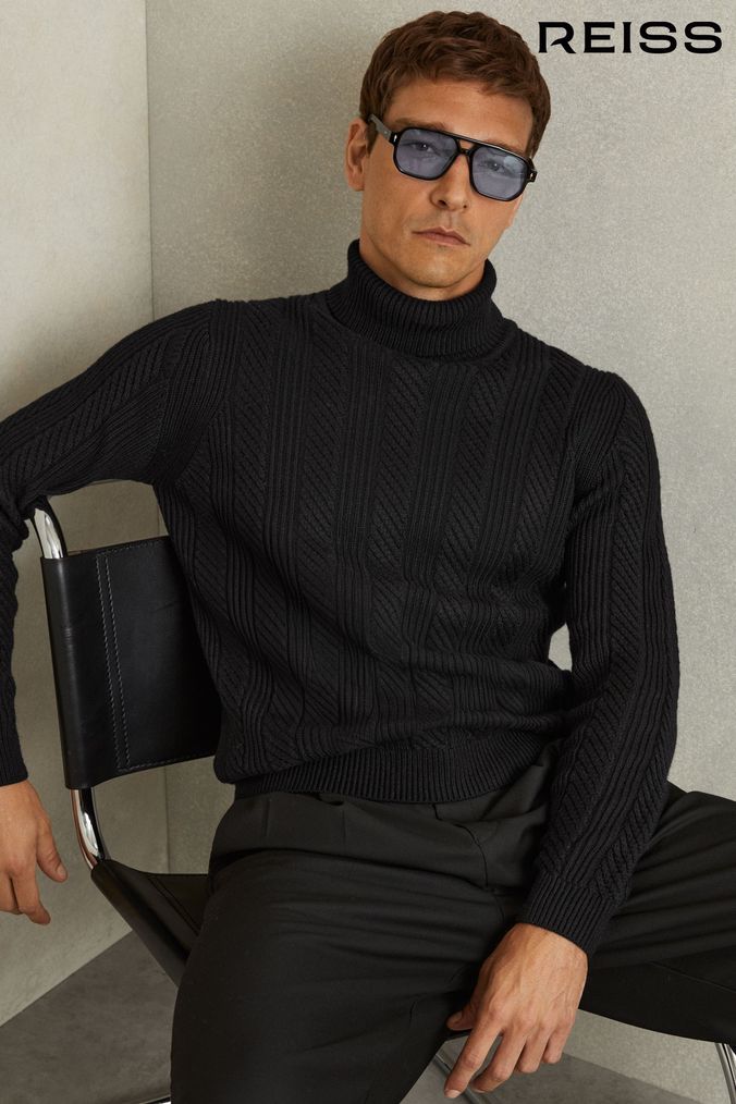 Next black polo neck deals