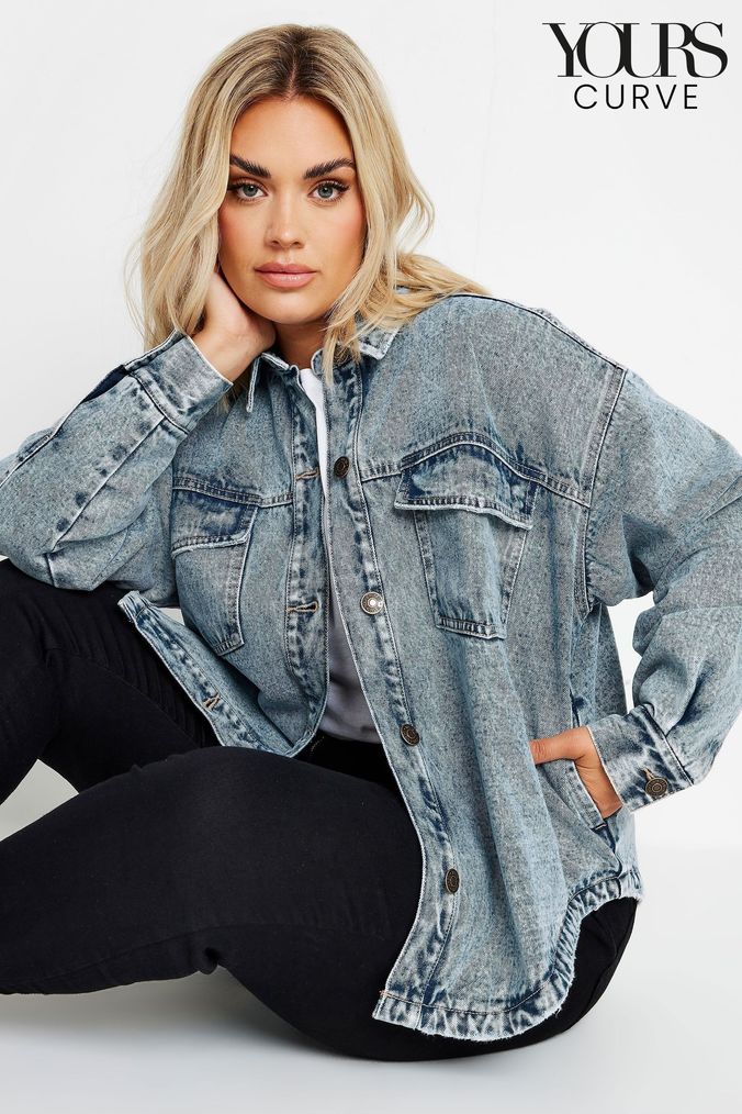 Plus Size Denim Jackets Curve Denim Jackets Next UK