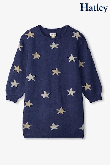 Hatley Blue Starlight Easy Jumper Alexa Dress (AA3432) | £40