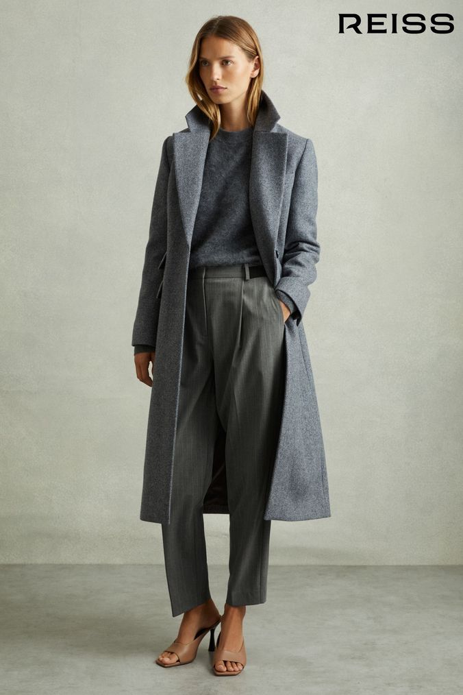 Next womens grey trousers online