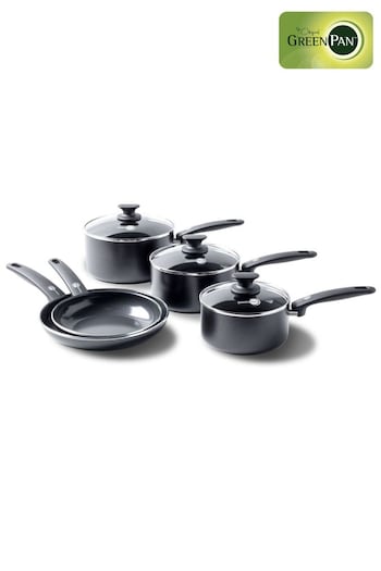 Green Pan Cambridge Ceramic 5 Piece Cookware Set (AA4180) | £130